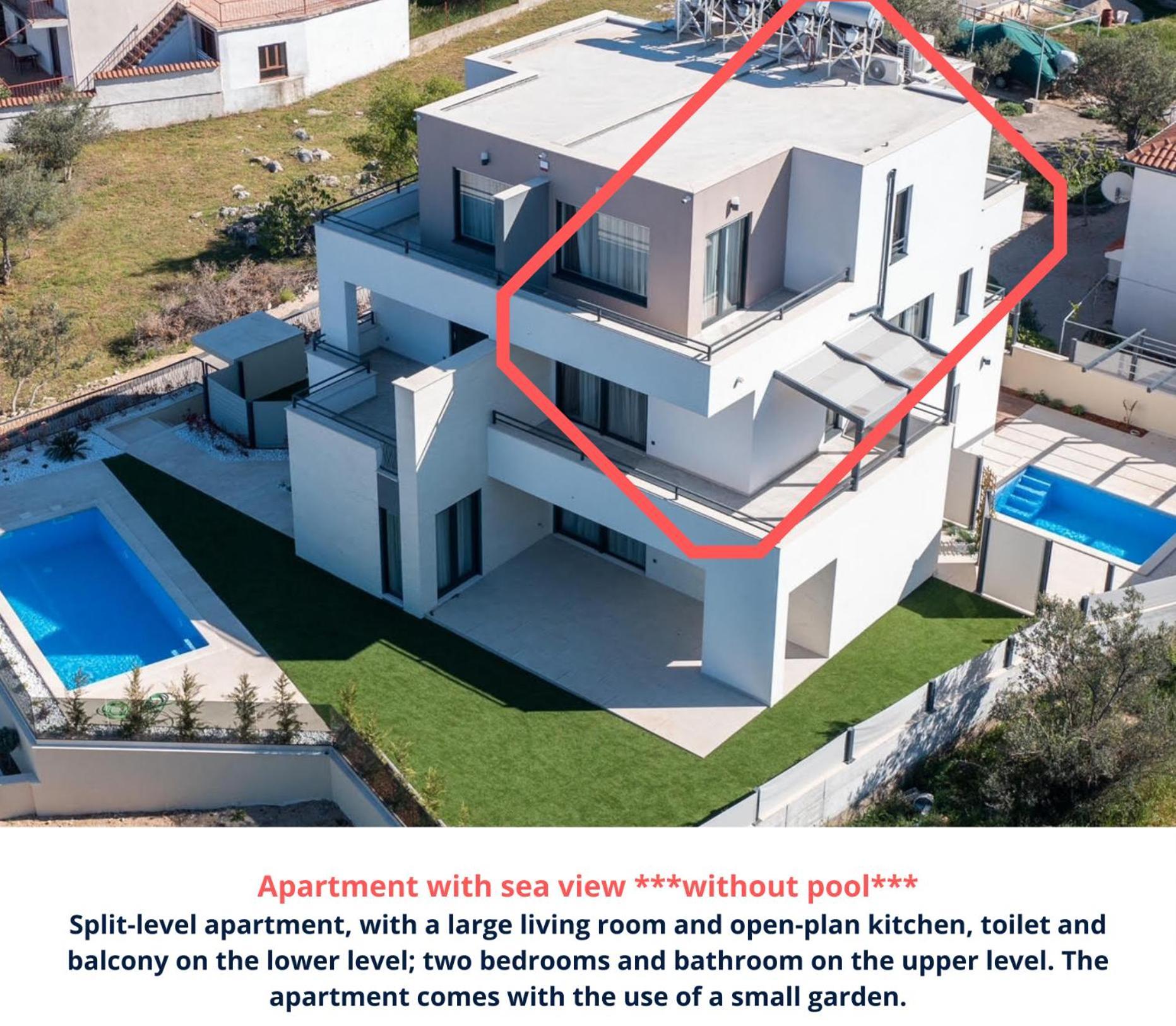 Villa Magna Luxury Apartments Murter Zimmer foto