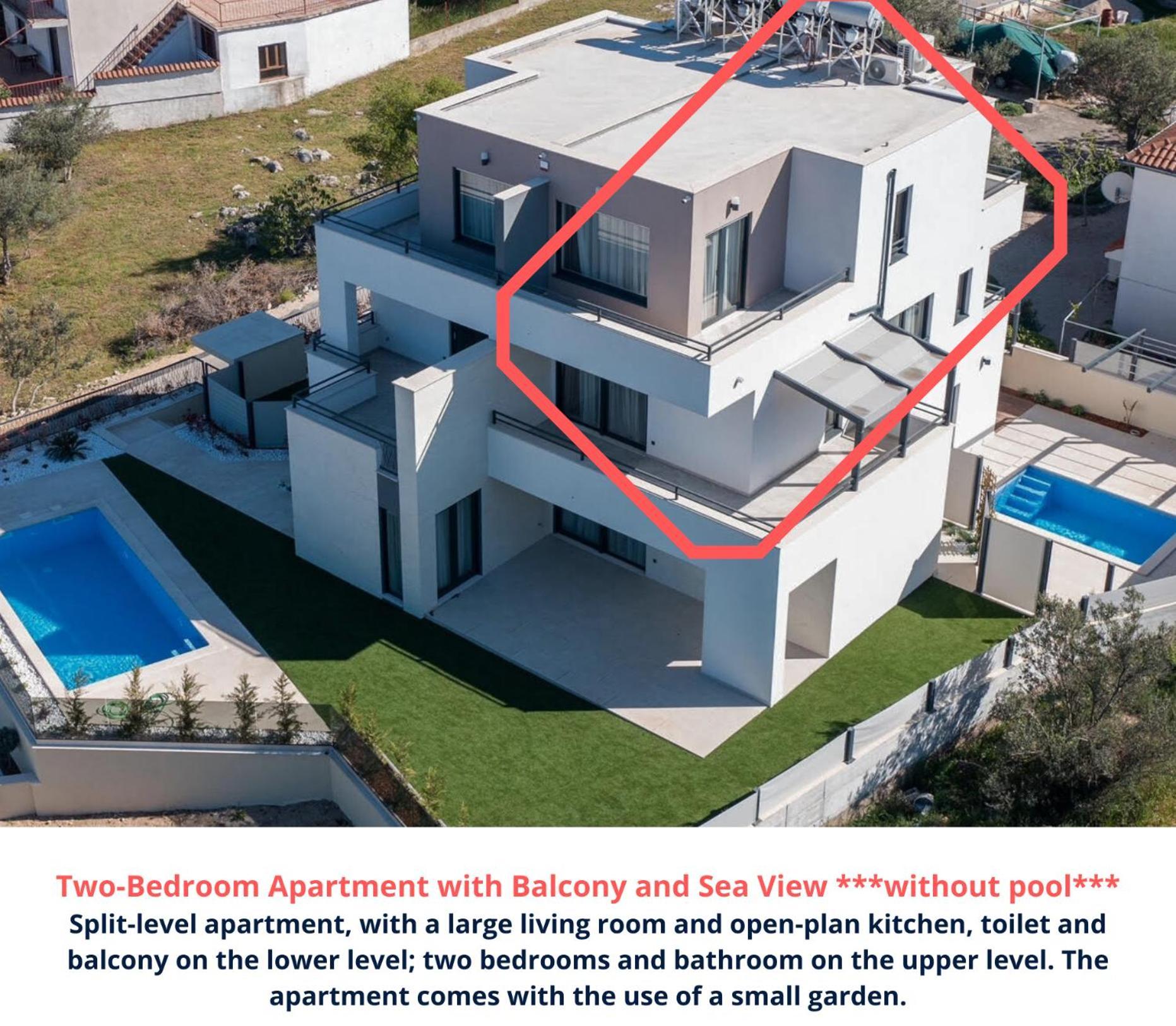 Villa Magna Luxury Apartments Murter Exterior foto