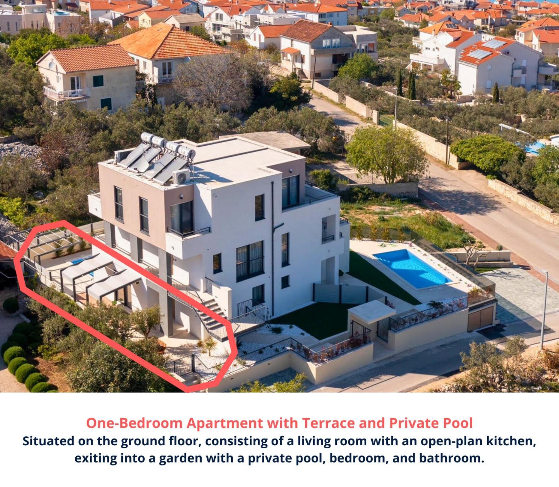 Villa Magna Luxury Apartments Murter Exterior foto